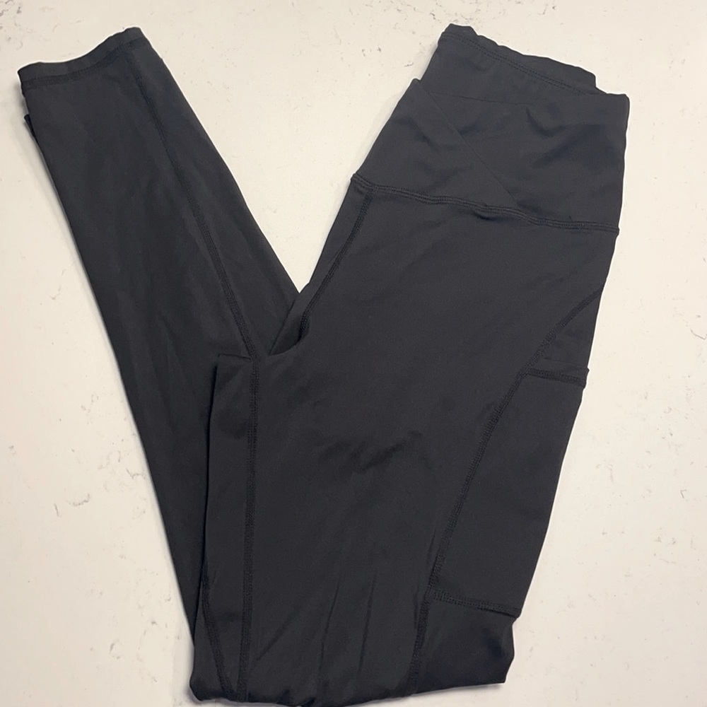 Cross waisted leggings